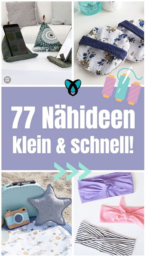 nähen ideen|77 kleine schnelle Nähideen gegen Langeweile!